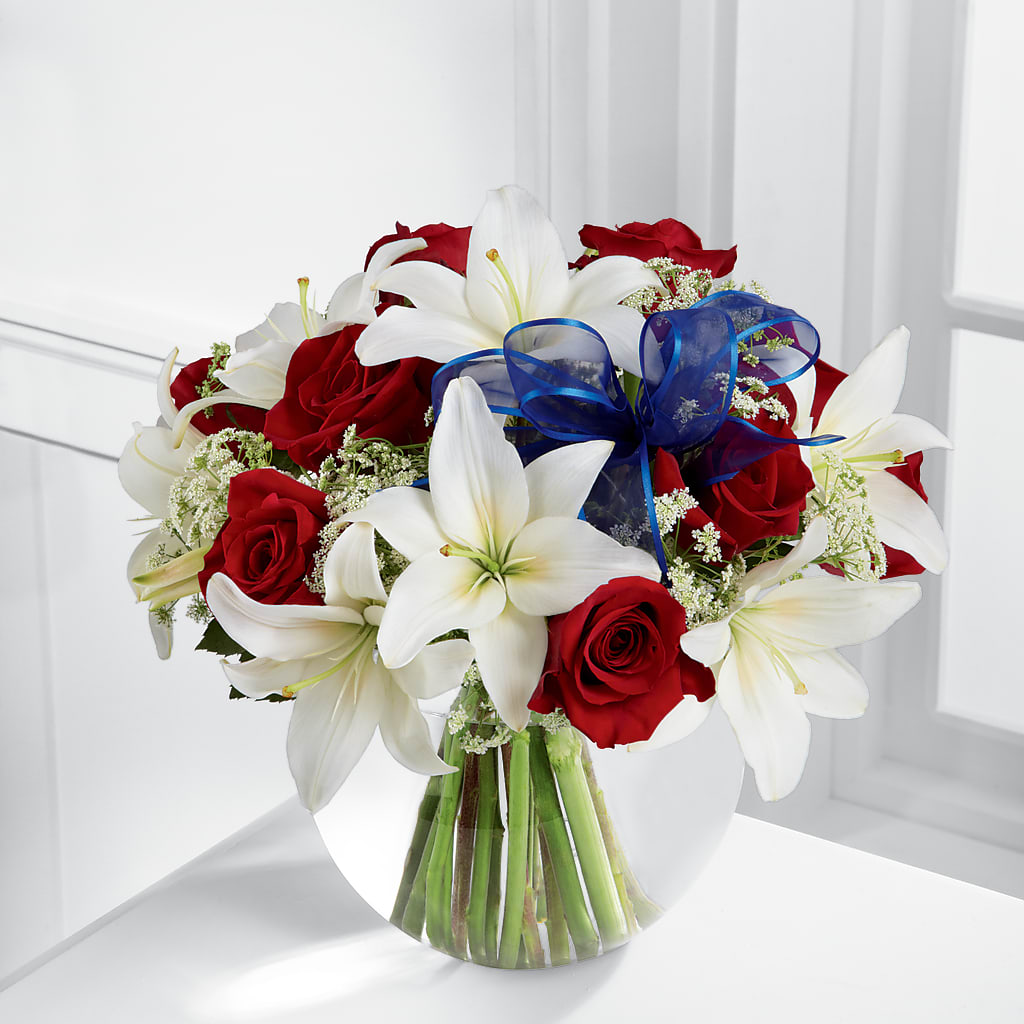 Independence Bouquet – WENDT'S POTS AND POSIES, Dunlap IA