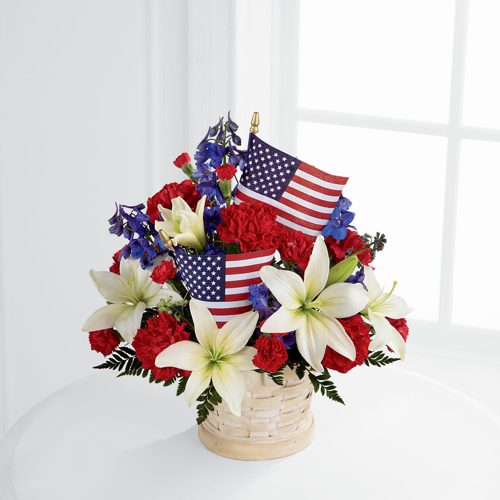 American Glory Bouquet – WENDT'S POTS AND POSIES, Dunlap IA