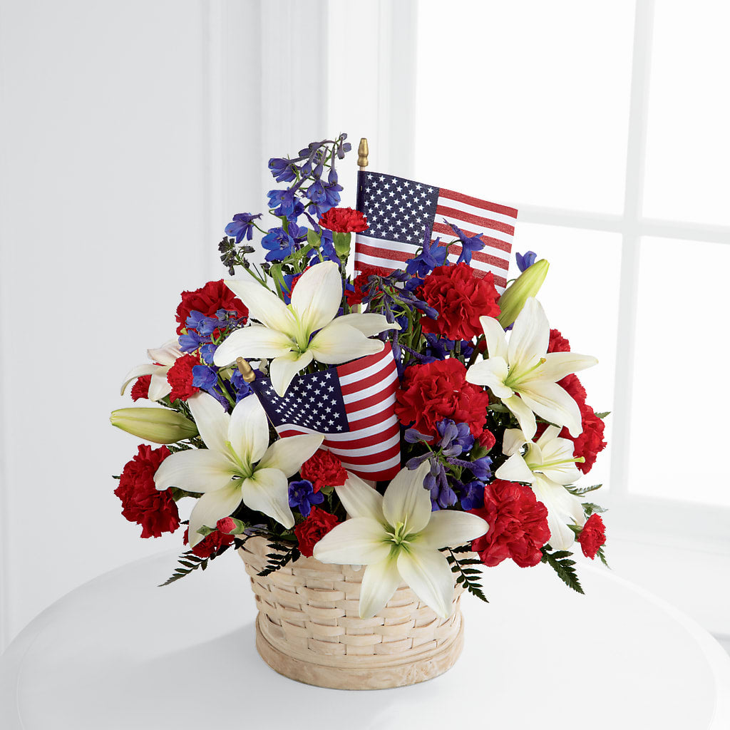 American Glory Bouquet – WENDT'S POTS AND POSIES, Dunlap IA