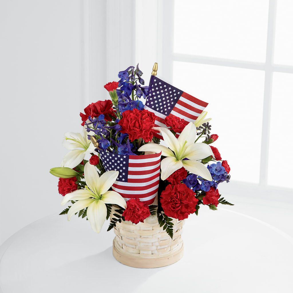 American Glory Bouquet – WENDT'S POTS AND POSIES, Dunlap IA