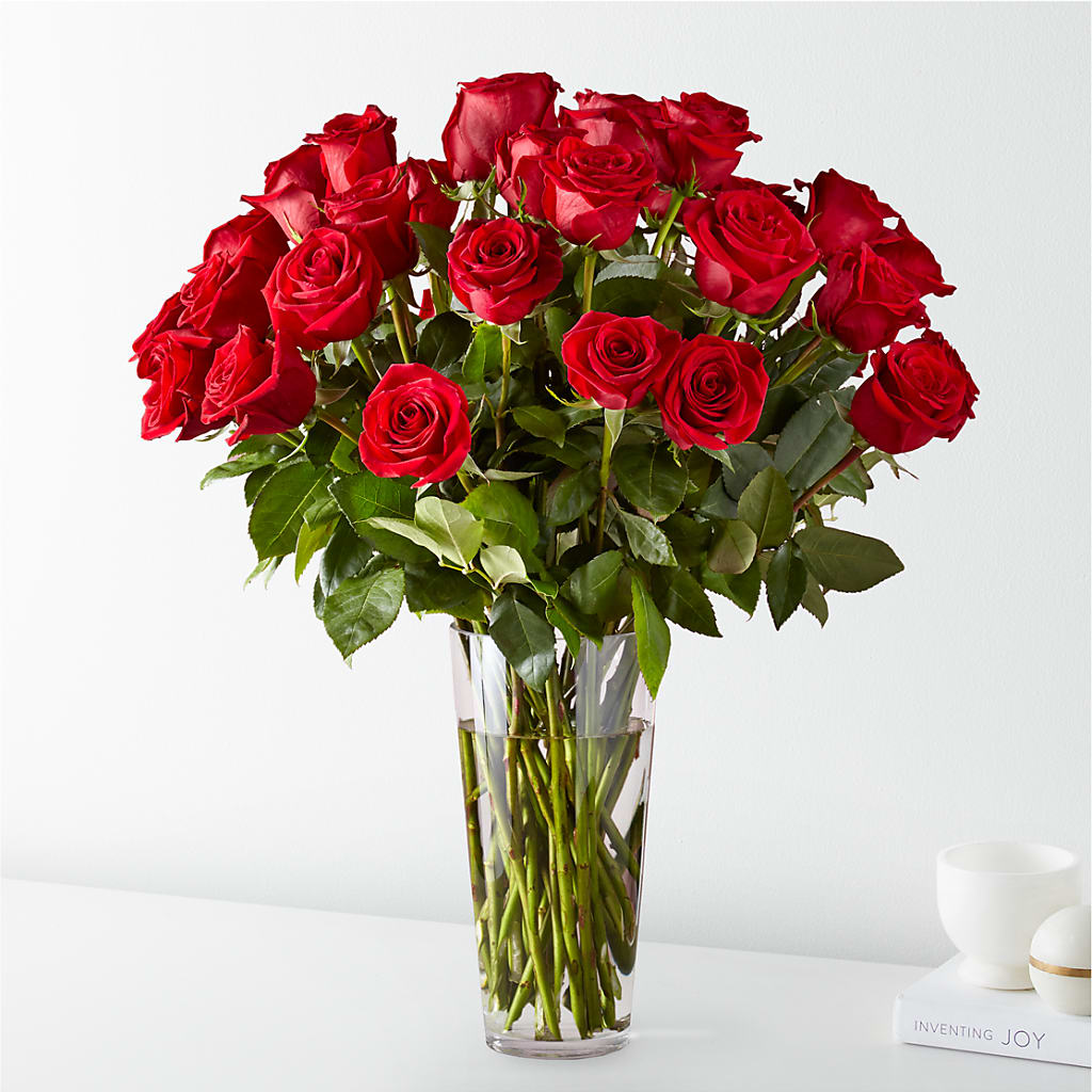 Long Stem Red Rose Bouquet – WENDT'S POTS AND POSIES, Dunlap IA