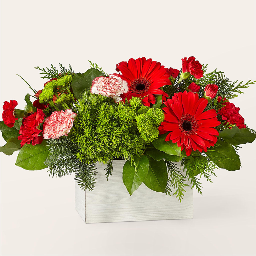 The Rudolph Bouquet – WENDT'S POTS AND POSIES, Dunlap IA
