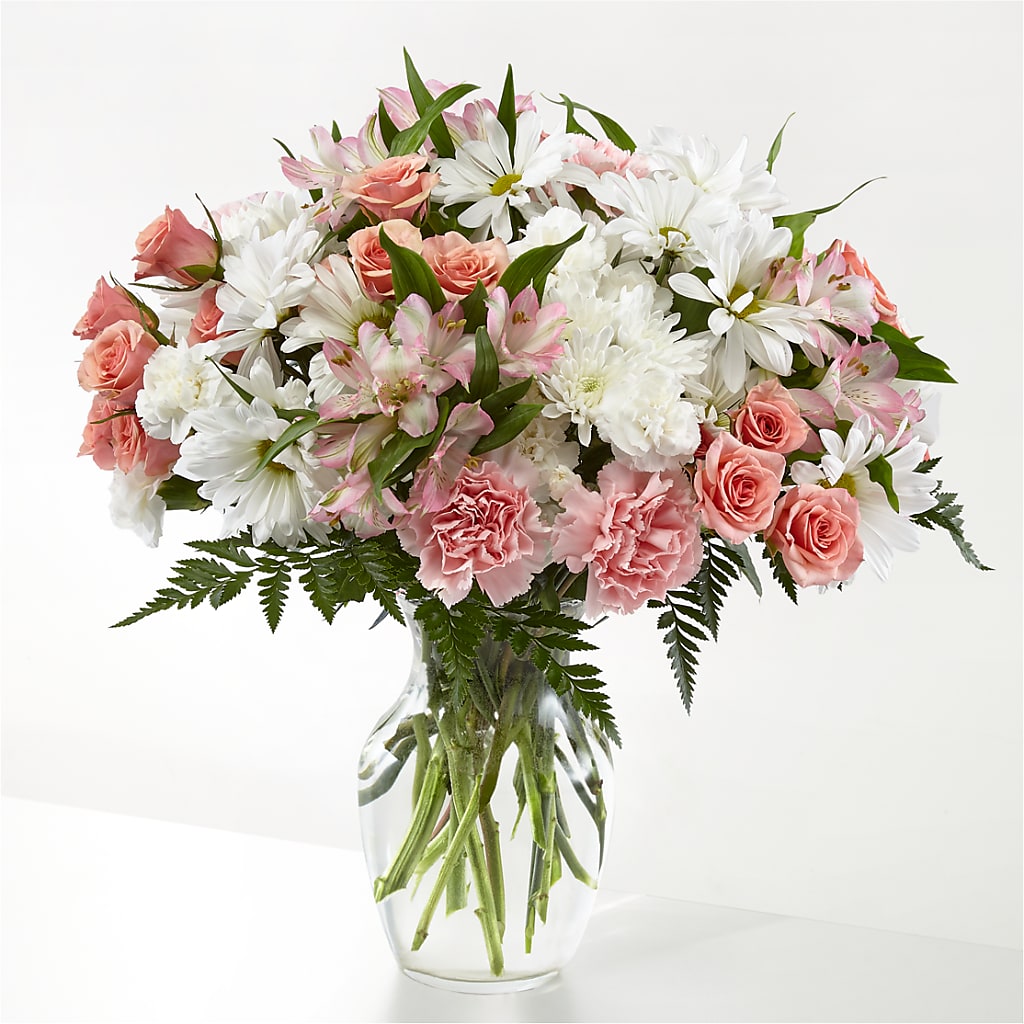 Blush Crush Bouquet – WENDT'S POTS AND POSIES, Dunlap IA