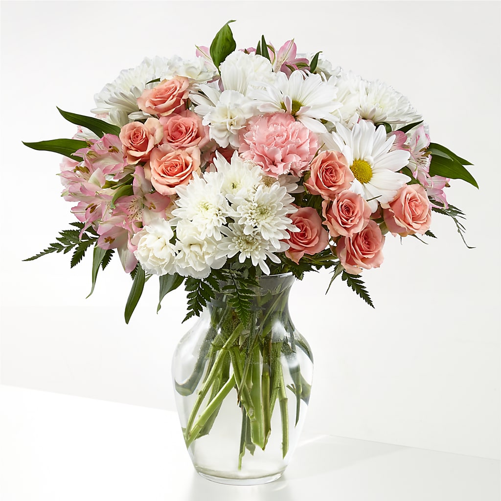 Blush Crush Bouquet – WENDT'S POTS AND POSIES, Dunlap IA