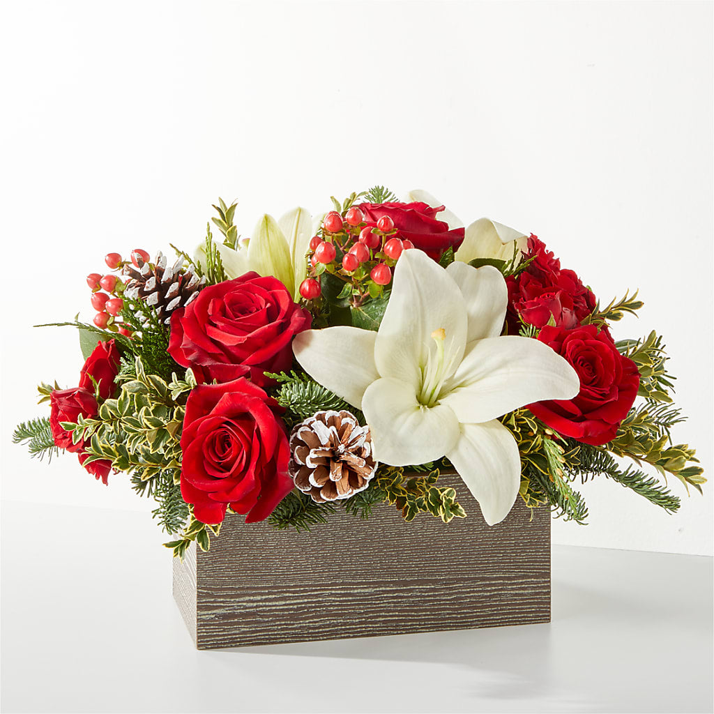 Snowy Wonderland Bouquet – WENDT'S POTS AND POSIES, Dunlap IA
