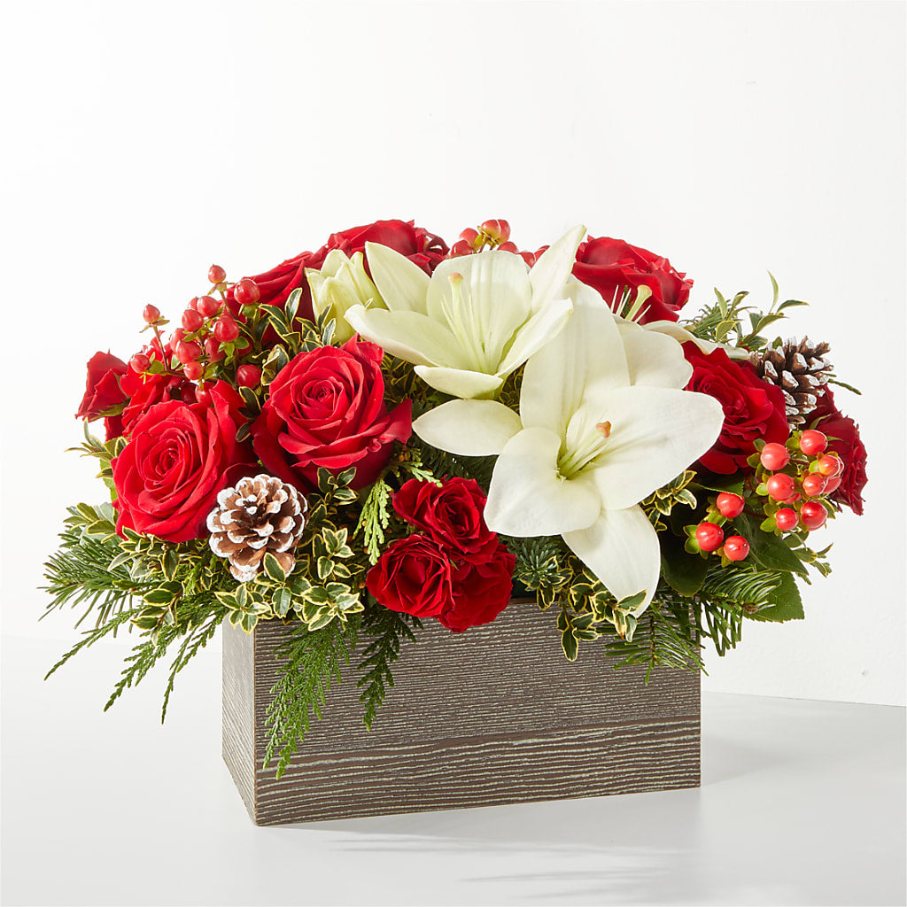 Snowy Wonderland Bouquet – WENDT'S POTS AND POSIES, Dunlap IA