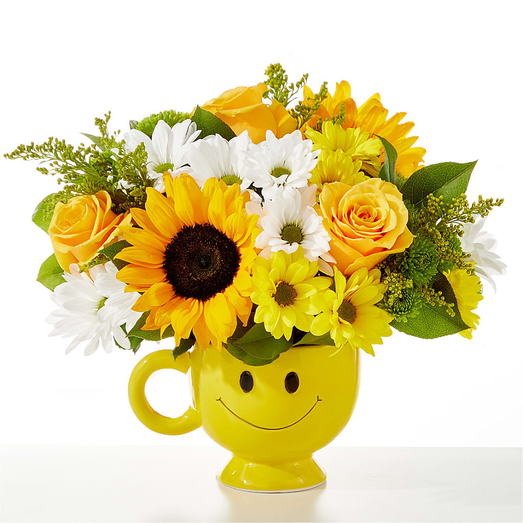 Be Happy Bouquet – WENDT'S POTS AND POSIES, Dunlap IA