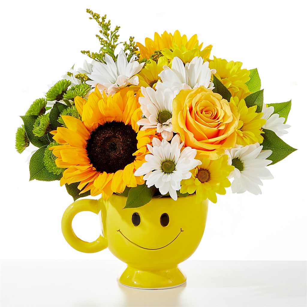 Be Happy Bouquet – WENDT'S POTS AND POSIES, Dunlap IA