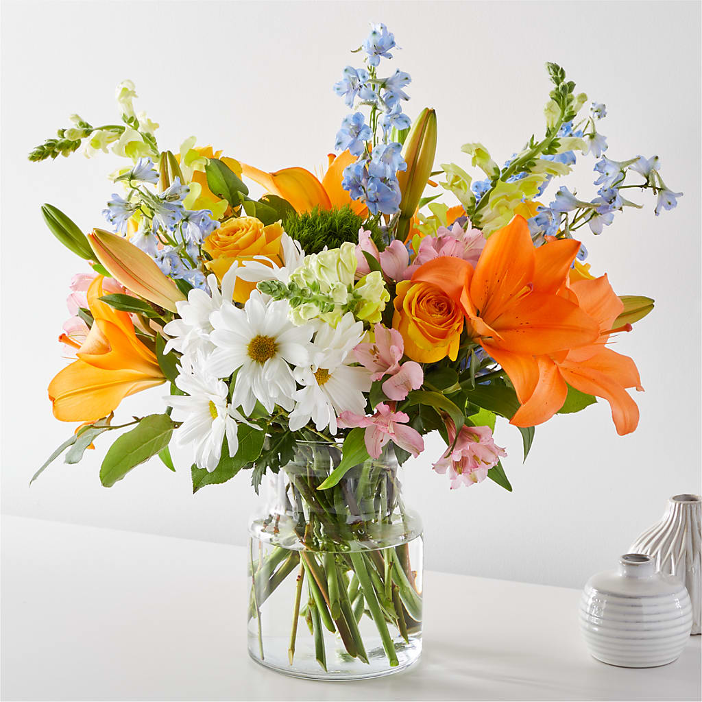 Sun Salutation Bouquet – WENDT'S POTS AND POSIES, Dunlap IA