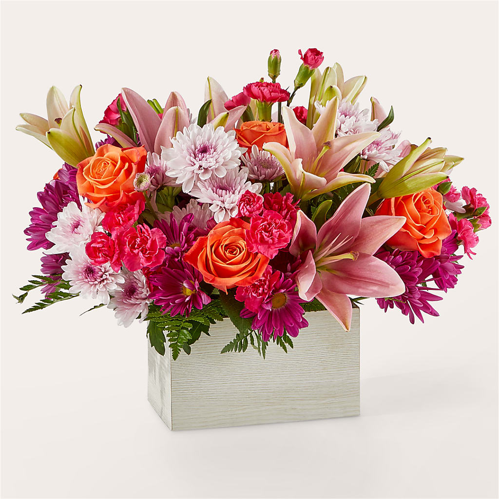 Light of My Life Box Bouquet – WENDT'S POTS AND POSIES, Dunlap IA