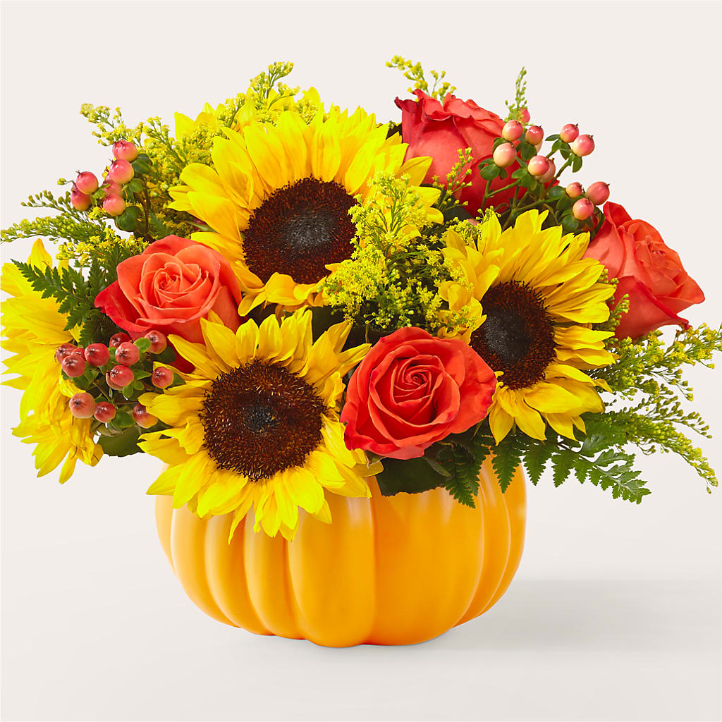 Pick of the Patch Pumpkin Bouquet – WENDT'S POTS AND POSIES, Dunlap IA