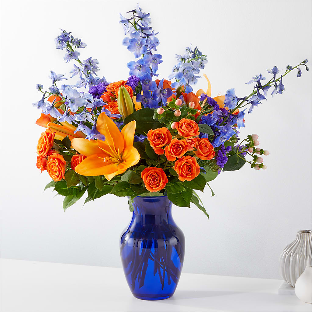 Radiant Citrus Bouquet – WENDT'S POTS AND POSIES, Dunlap IA
