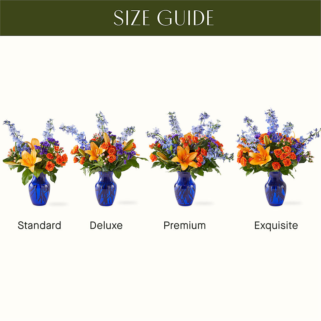 Radiant Citrus Bouquet – WENDT'S POTS AND POSIES, Dunlap IA