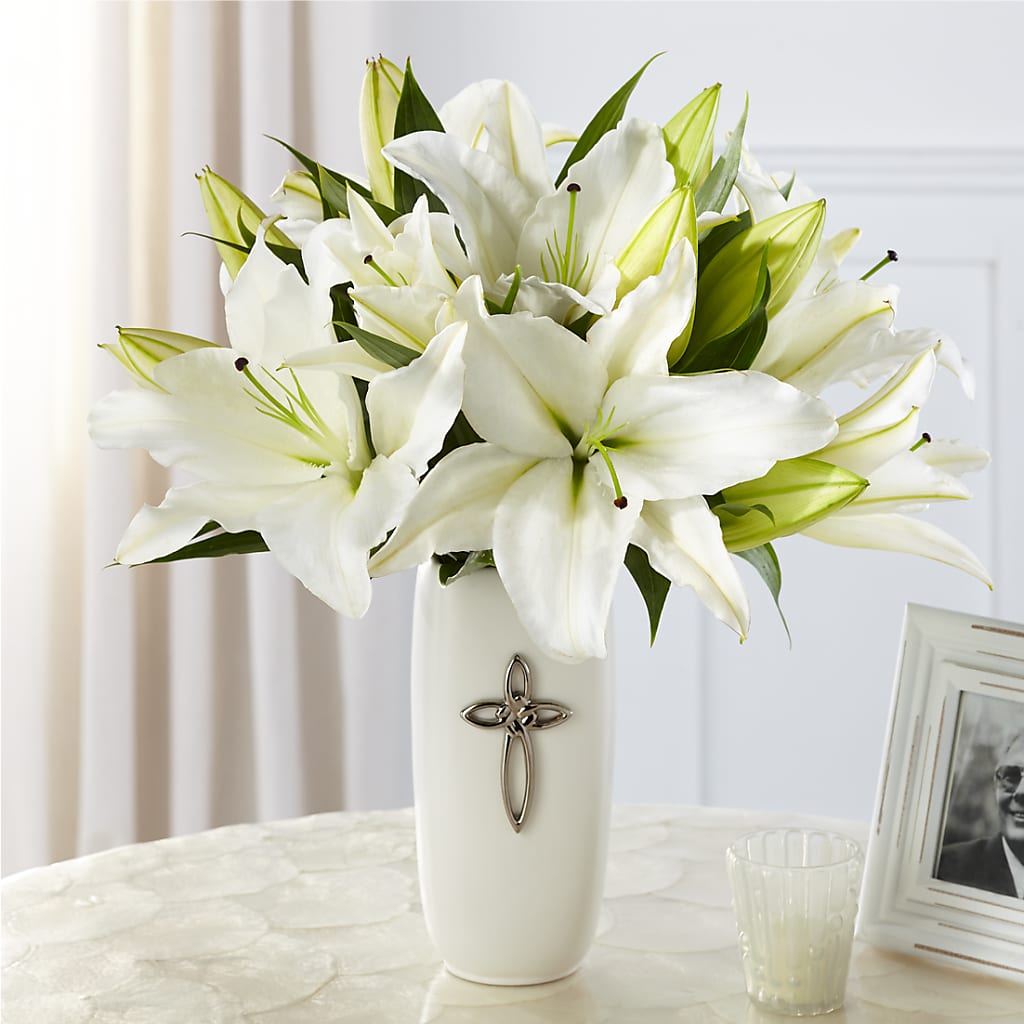 Faithful Blessings Bouquet – WENDT'S POTS AND POSIES, Dunlap IA