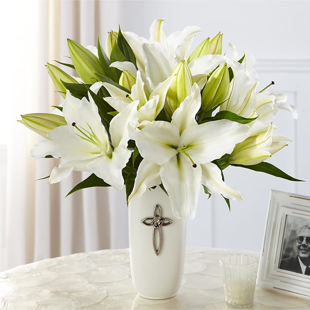 Faithful Blessings Bouquet – WENDT'S POTS AND POSIES, Dunlap IA