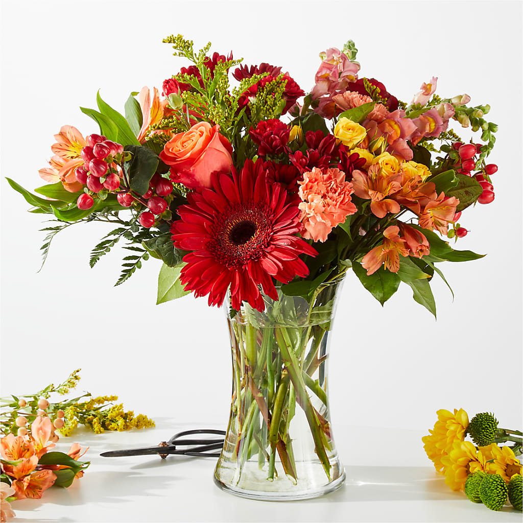 Fall Delight – A Florist Original – WENDT'S POTS AND POSIES, Dunlap IA
