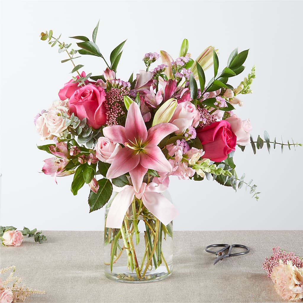 Pink Ribbon - A Florist Original – WENDT'S POTS AND POSIES, Dunlap IA