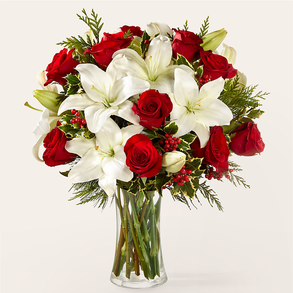 Sparkling Snowflakes Bouquet – WENDT'S POTS AND POSIES, Dunlap IA