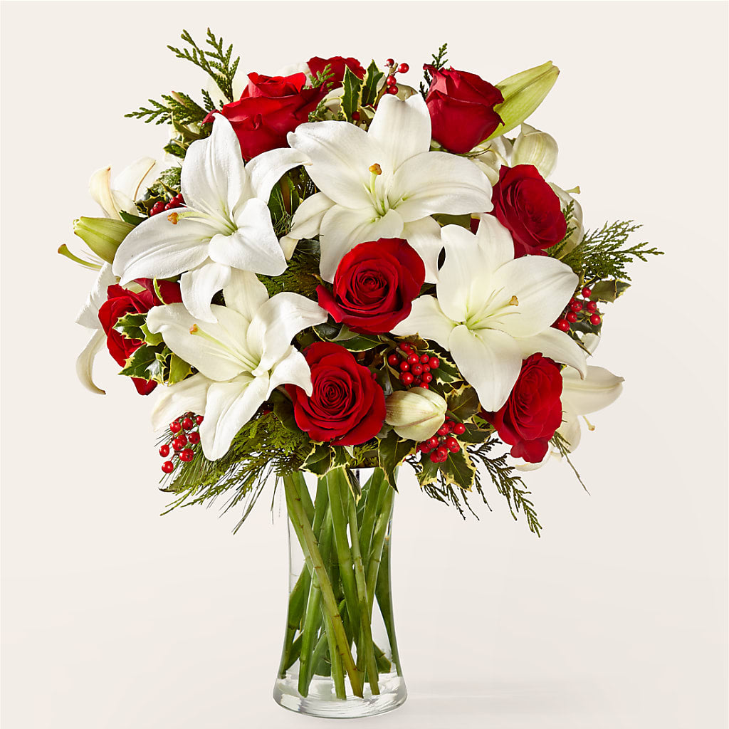 Sparkling Snowflakes Bouquet – WENDT'S POTS AND POSIES, Dunlap IA