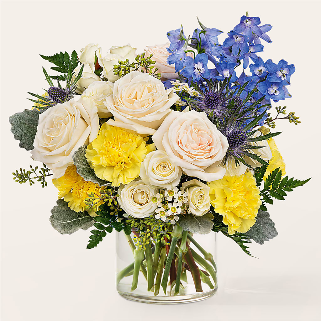 Lemon Sorbet Bouquet – WENDT'S POTS AND POSIES, Dunlap IA