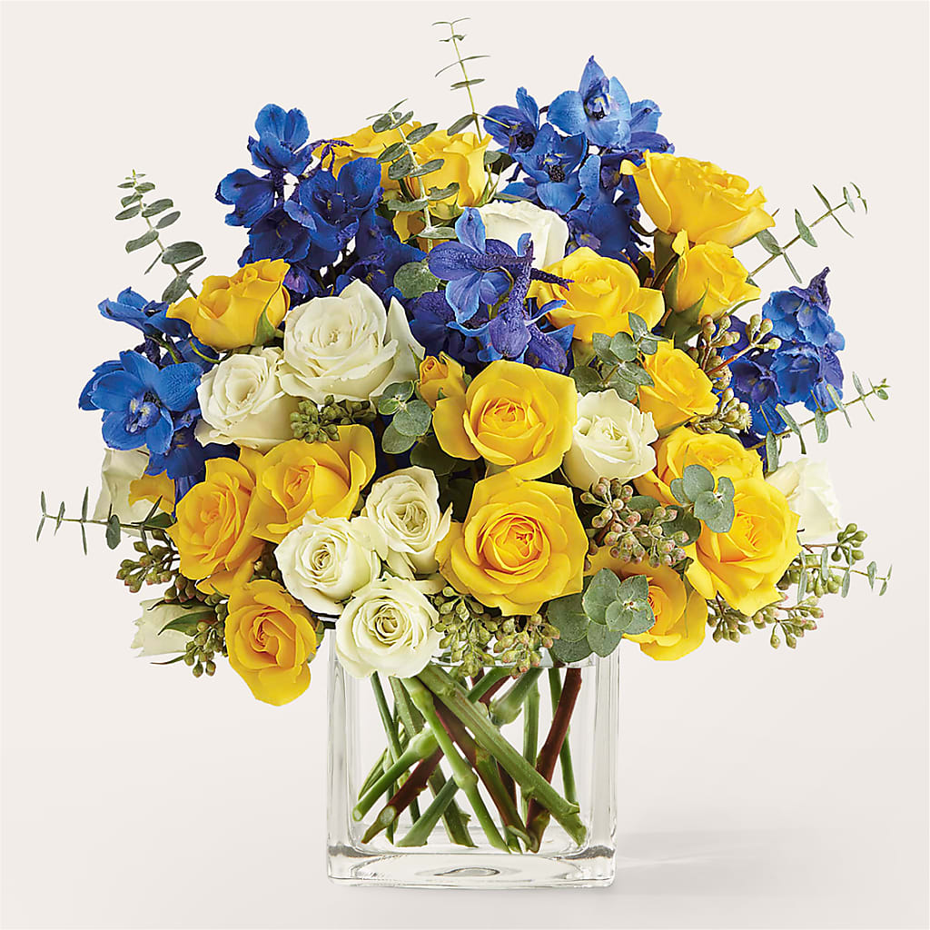 Sparkling Citrine Bouquet – WENDT'S POTS AND POSIES, Dunlap IA