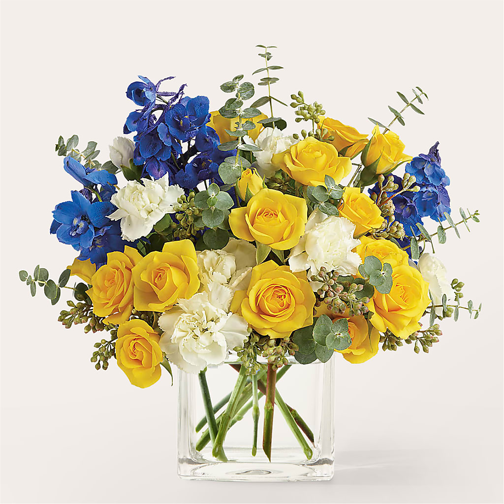 Sparkling Citrine Bouquet – WENDT'S POTS AND POSIES, Dunlap IA