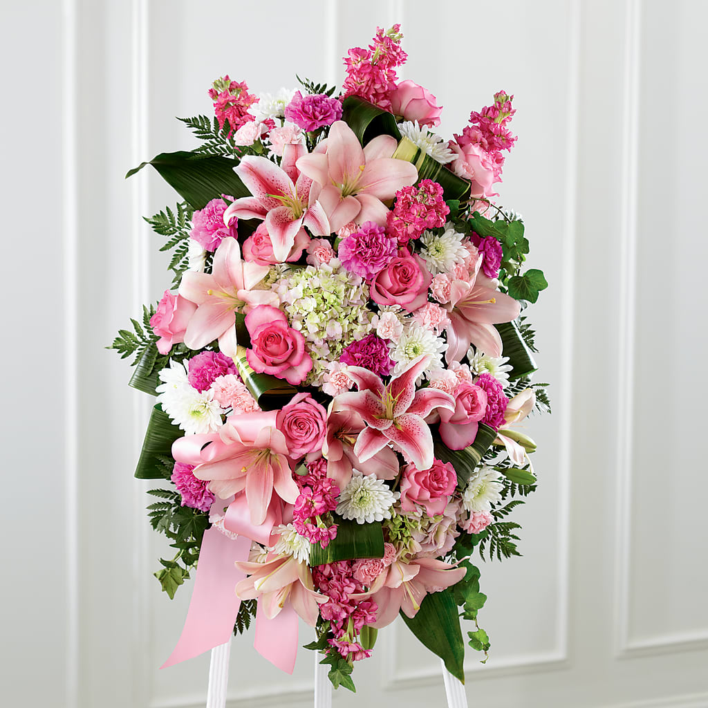 Comforting Standing Spray – WENDT'S POTS AND POSIES, Dunlap IA