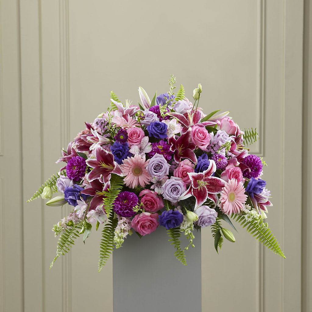 Fare Thee Well Pedestal – WENDT'S POTS AND POSIES, Dunlap IA