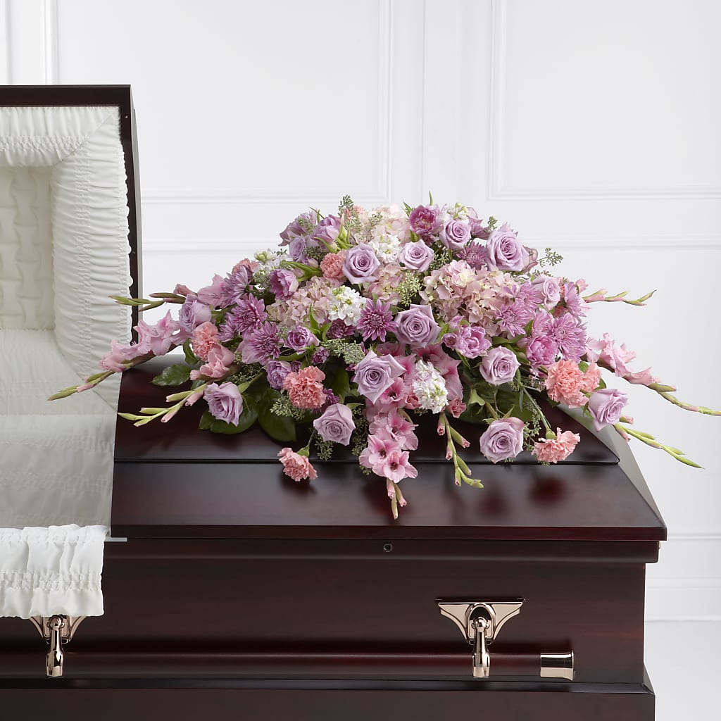 Immorata Casket Spray – WENDT'S POTS AND POSIES, Dunlap IA