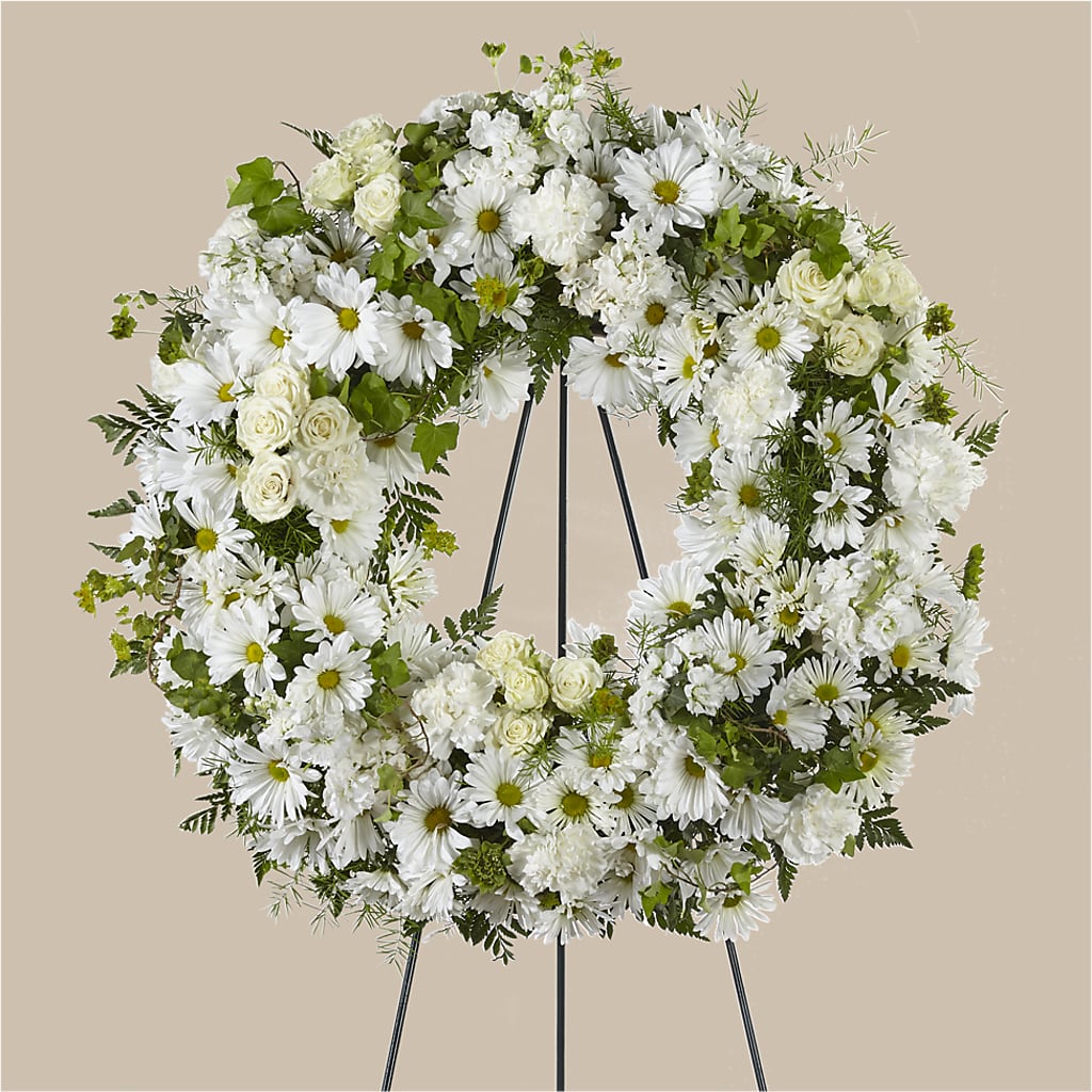 Faithful Wishes Wreath – WENDT'S POTS AND POSIES, Dunlap IA