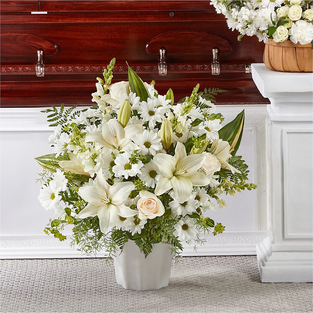 Thoughts of Tranquility Floor Basket – WENDT'S POTS AND POSIES, Dunlap IA