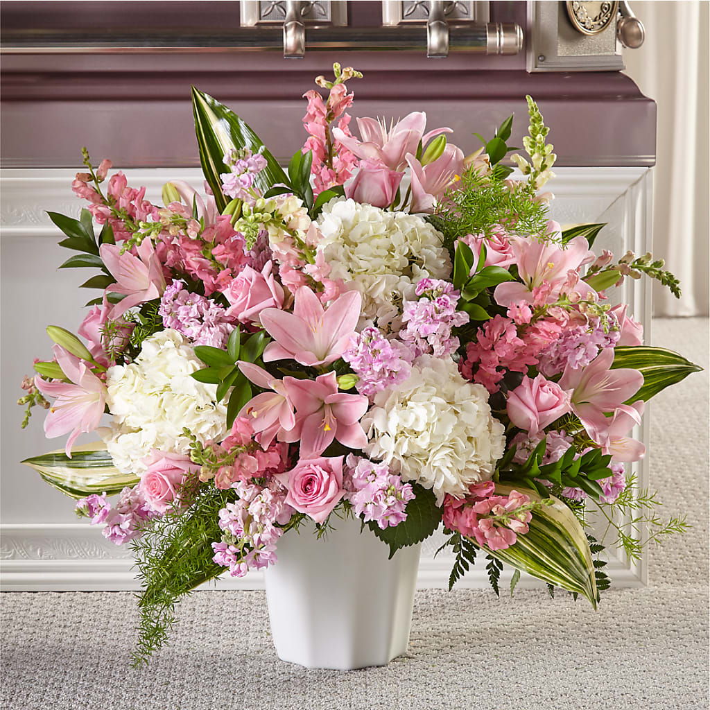 Simply Serene Floor Basket – WENDT'S POTS AND POSIES, Dunlap IA