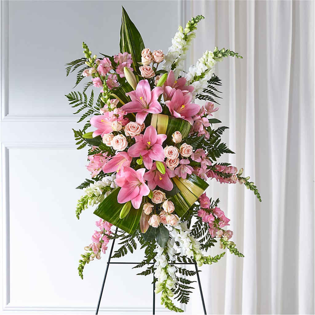 Elegant Embrace Standing Spray – WENDT'S POTS AND POSIES, Dunlap IA