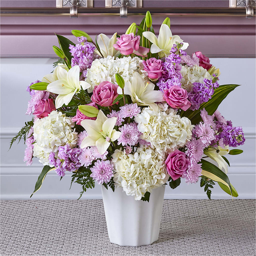 Heaven Sent Floor Basket – WENDT'S POTS AND POSIES, Dunlap IA