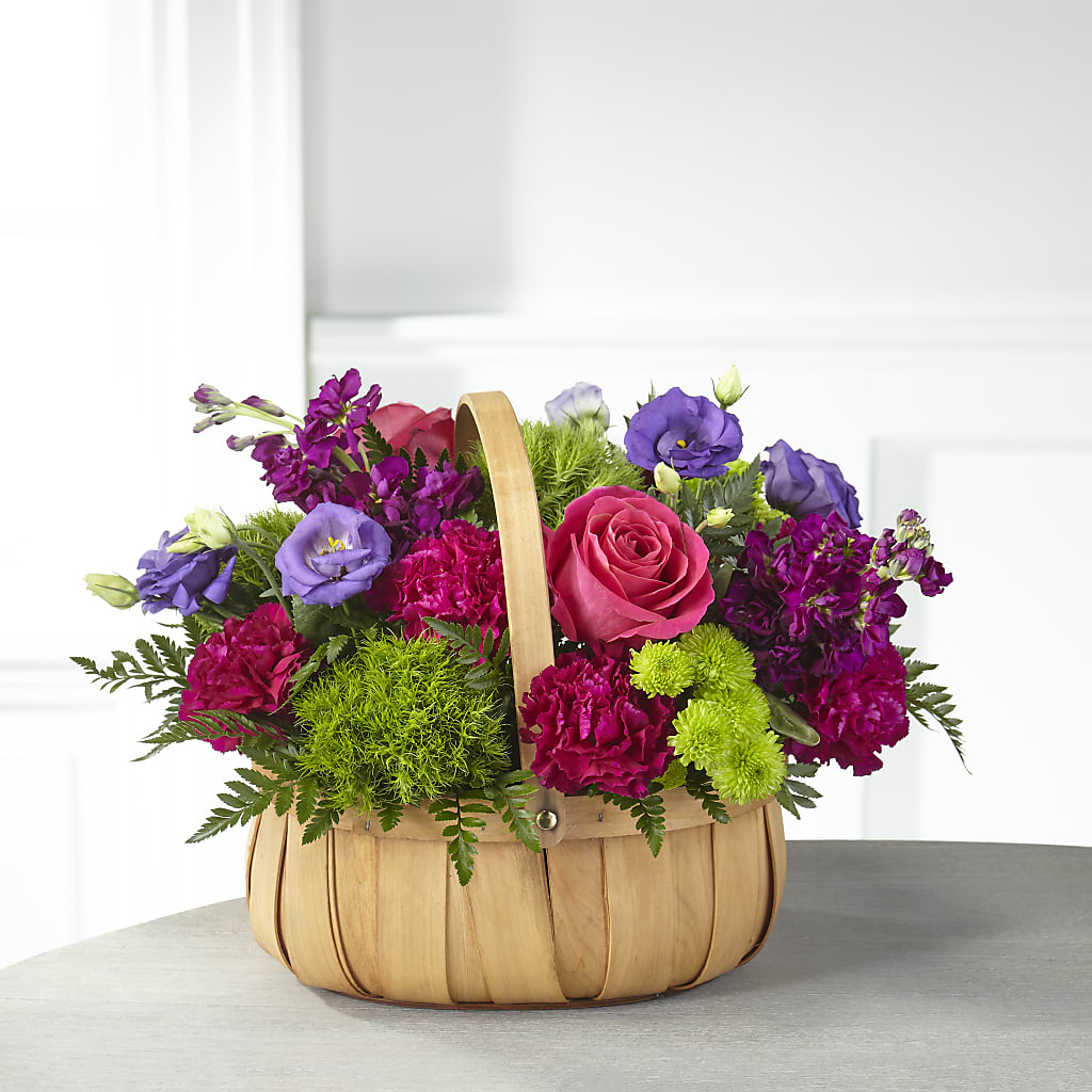 Serene Sanctuary Basket – WENDT'S POTS AND POSIES, Dunlap IA