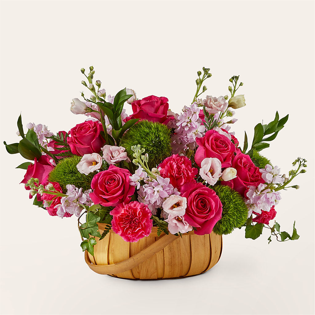 Radiance in Bloom Basket – WENDT'S POTS AND POSIES, Dunlap IA