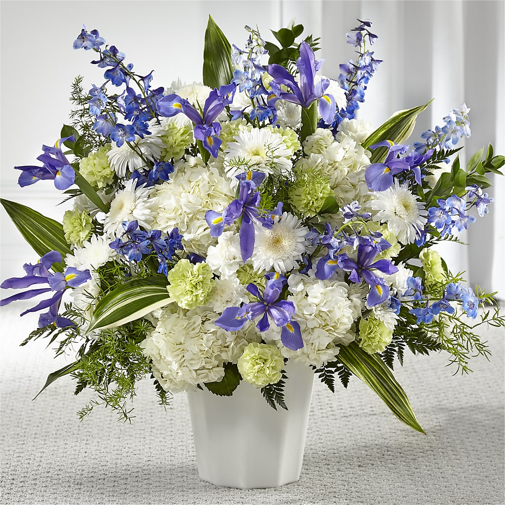 Soft Serenity Floor Basket – WENDT'S POTS AND POSIES, Dunlap IA