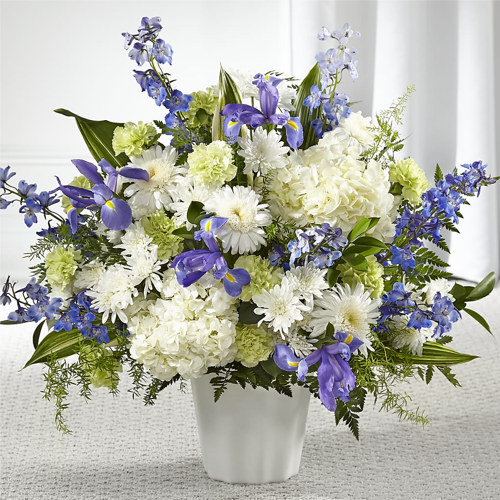 Soft Serenity Floor Basket – WENDT'S POTS AND POSIES, Dunlap IA
