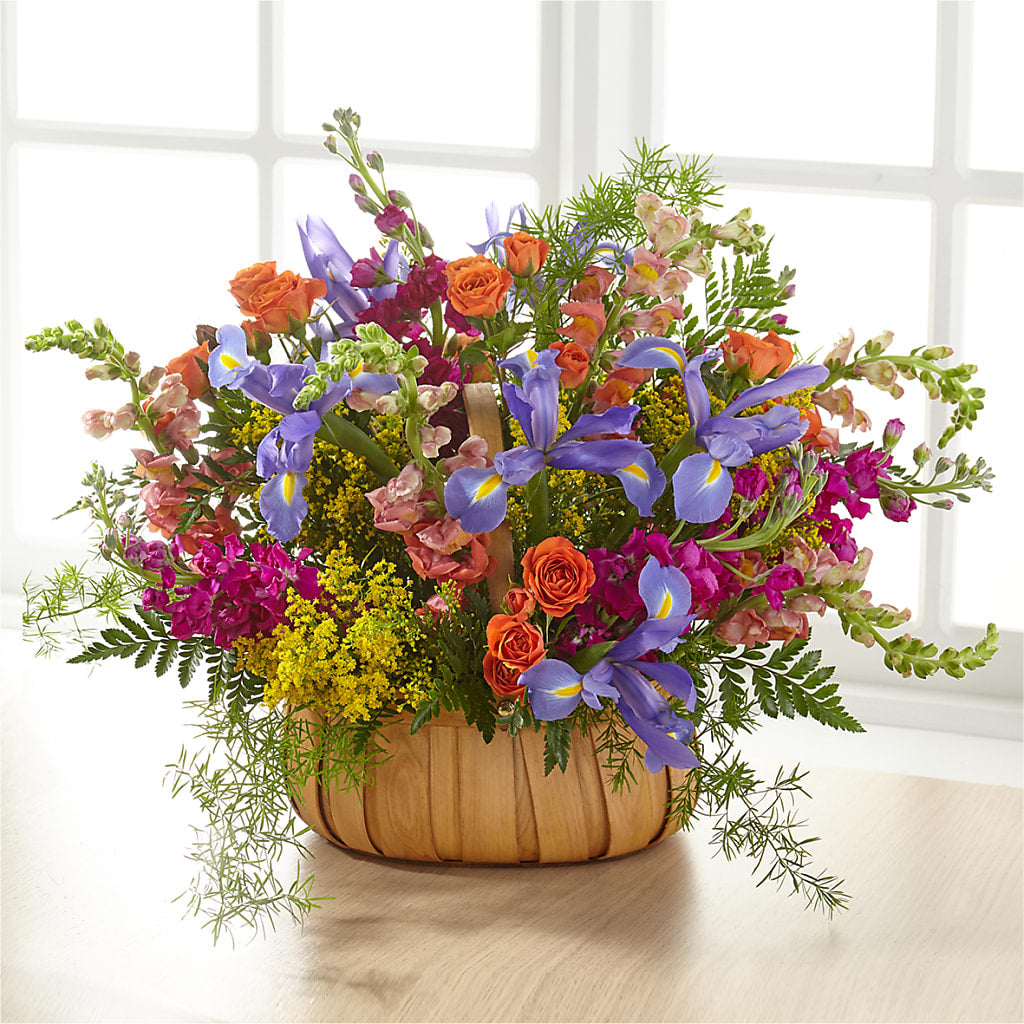 Garden of Life Basket – WENDT'S POTS AND POSIES, Dunlap IA