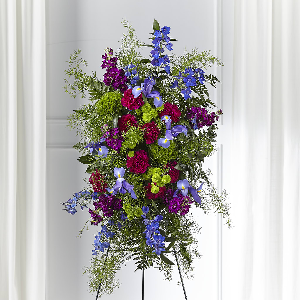 Heavenly Skies Standing Spray – WENDT'S POTS AND POSIES, Dunlap IA