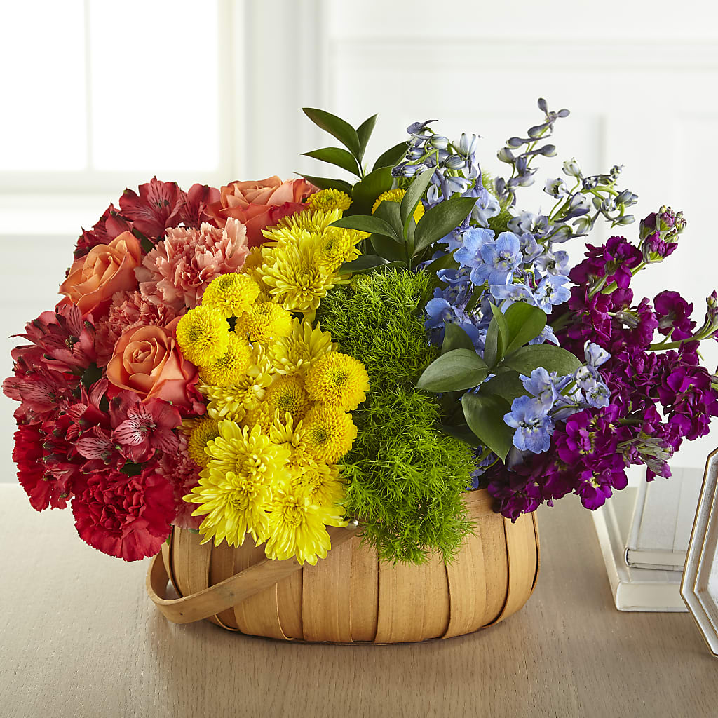 Prideful Basket – WENDT'S POTS AND POSIES, Dunlap IA