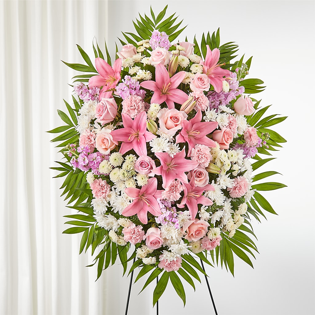 Offering Solace Standing Spray – WENDT'S POTS AND POSIES, Dunlap IA