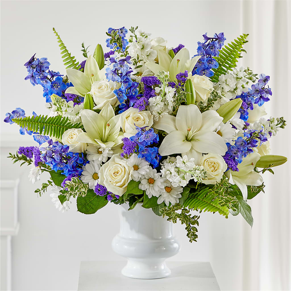 Expressions of Hope Urn Arrangement – WENDT'S POTS AND POSIES, Dunlap IA