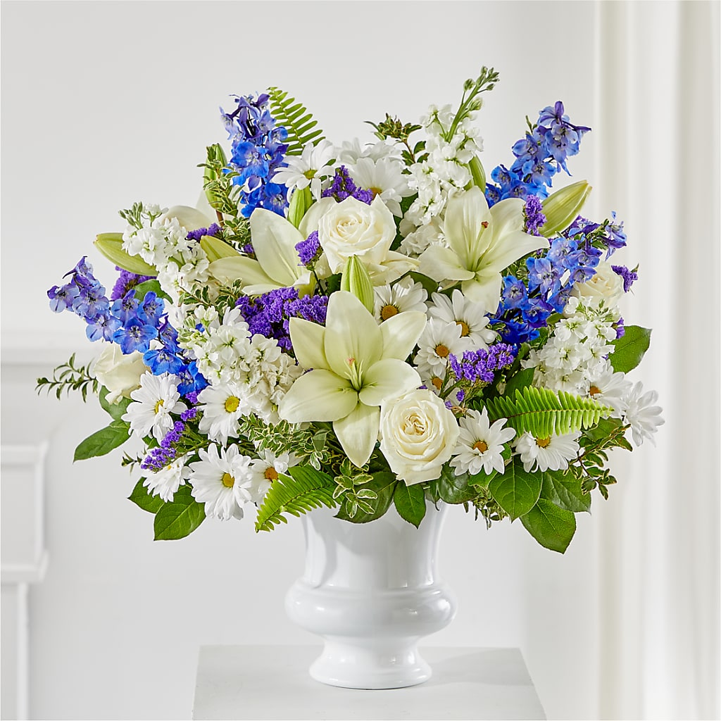 Expressions of Hope Urn Arrangement – WENDT'S POTS AND POSIES, Dunlap IA