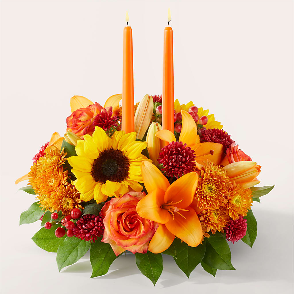 Grateful Centerpiece – WENDT'S POTS AND POSIES, Dunlap IA