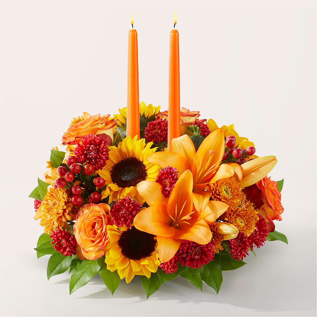 Grateful Centerpiece – WENDT'S POTS AND POSIES, Dunlap IA