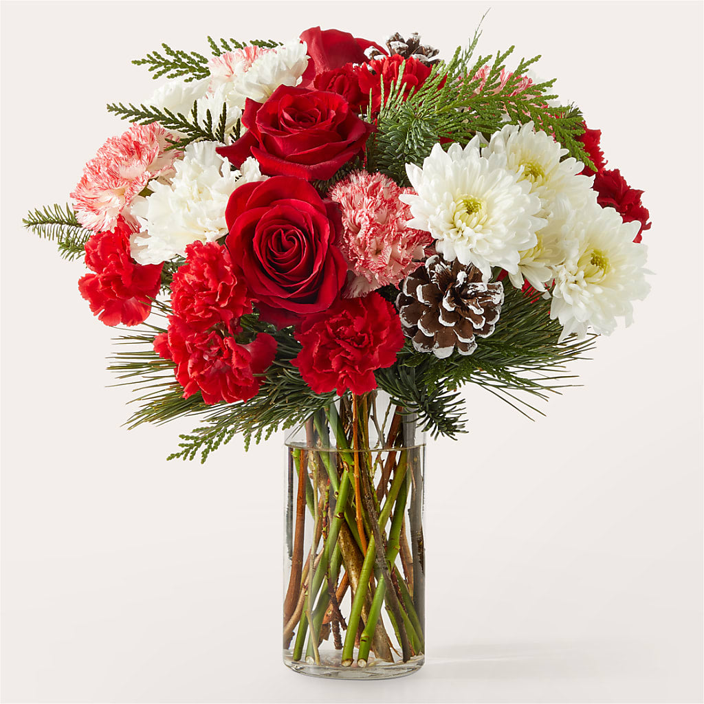 Candy Cane Lane Bouquet – WENDT'S POTS AND POSIES, Dunlap IA