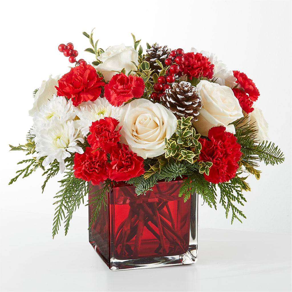 Christmas Market Bouquet – WENDT'S POTS AND POSIES, Dunlap IA