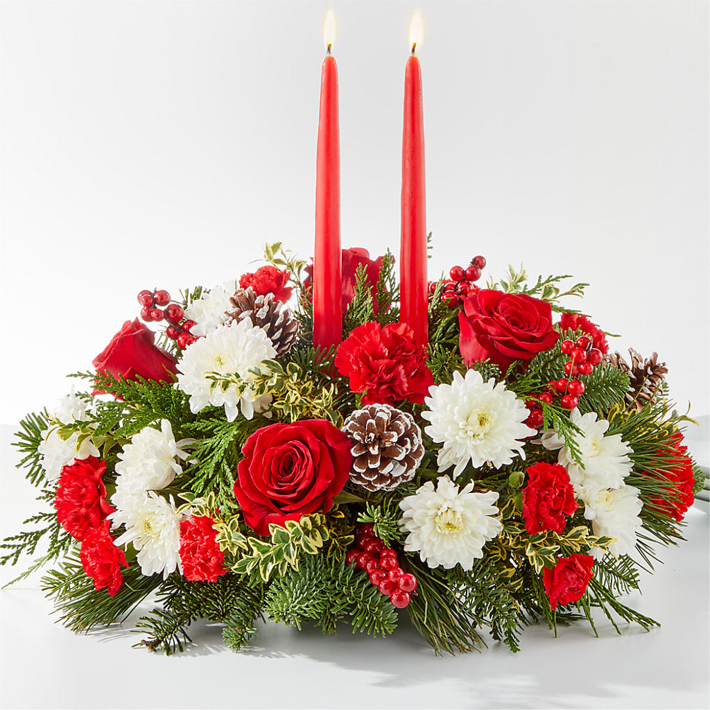 Holiday Soiree Centerpiece – WENDT'S POTS AND POSIES, Dunlap IA