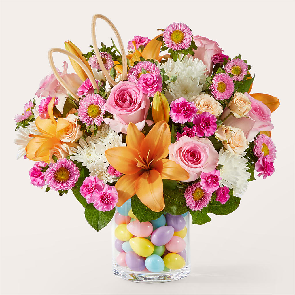 Hop to It Bouquet – WENDT'S POTS AND POSIES, Dunlap IA